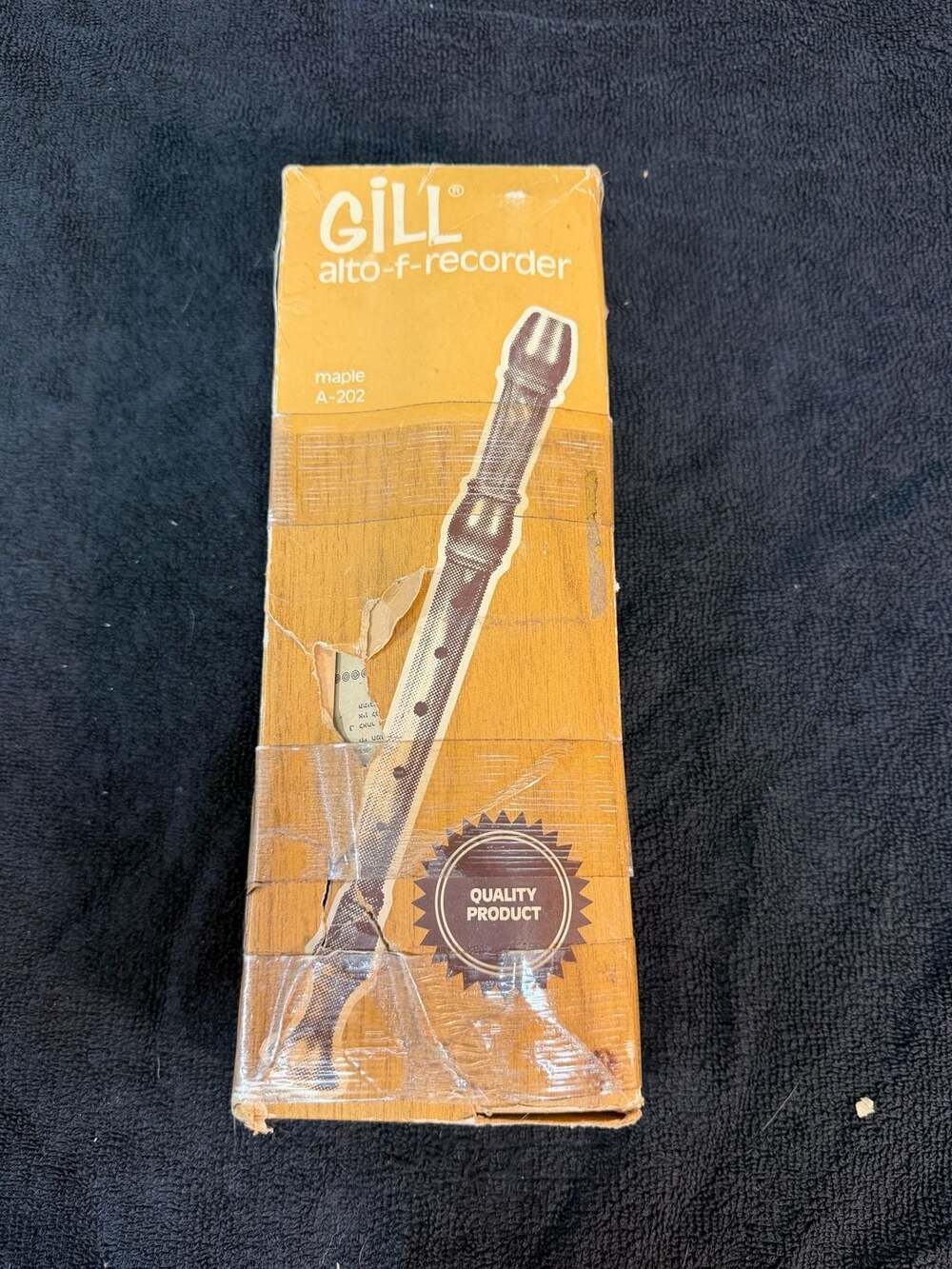 Gill Alto-F-Recorder Maple A-202